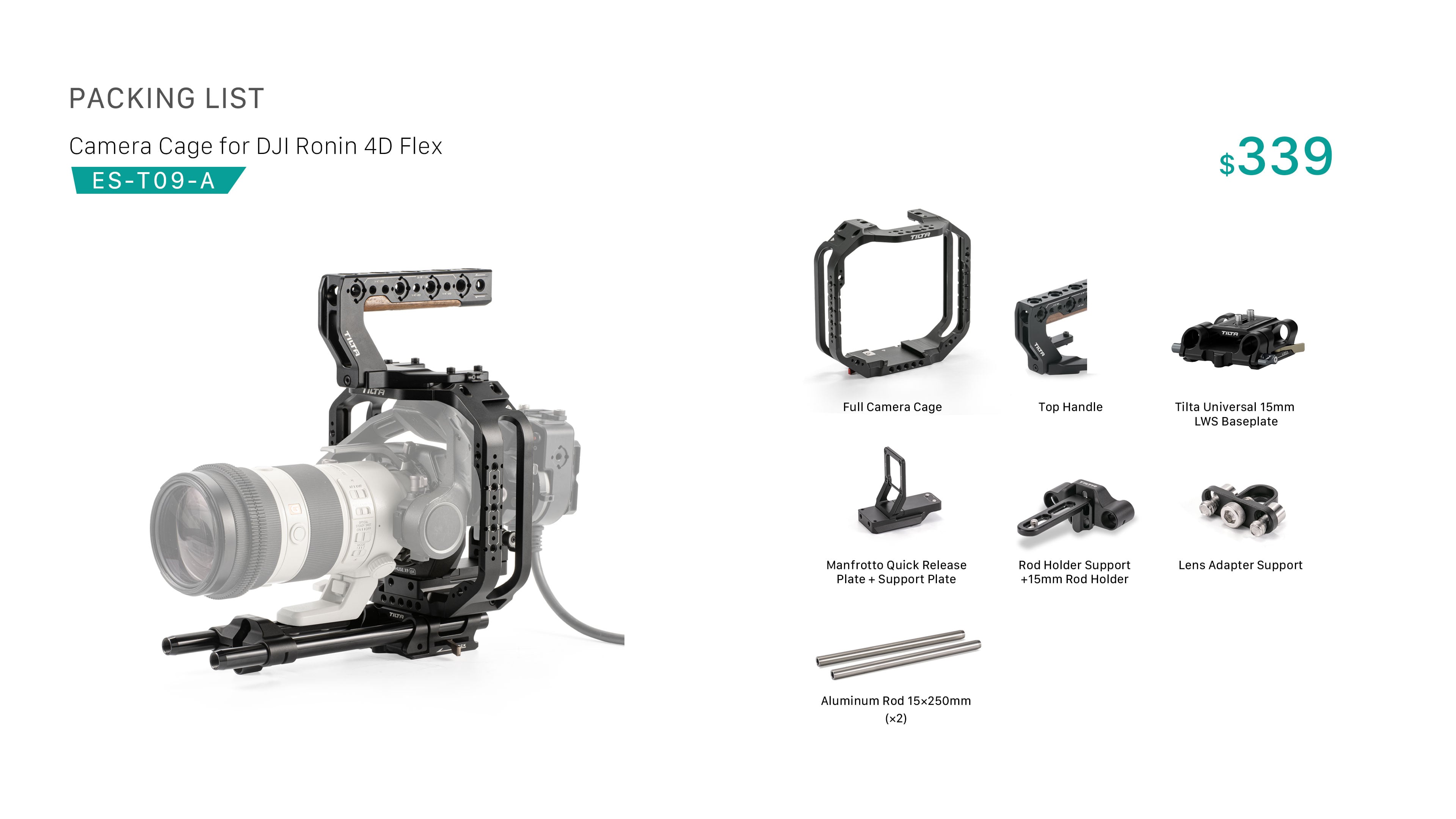 Full Camera Cage for DJI Ronin 4D Flex feature image 5