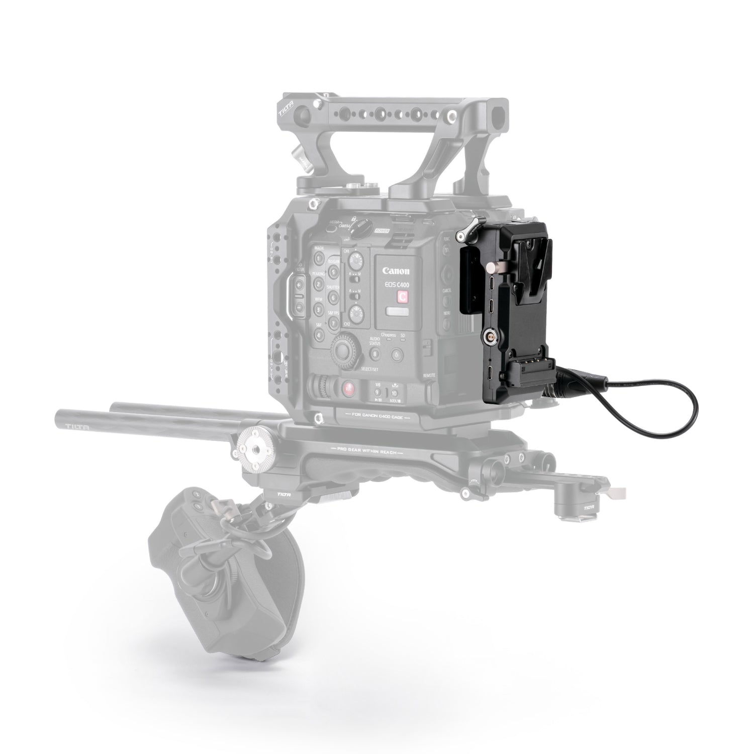 Battery Plate for Canon C400