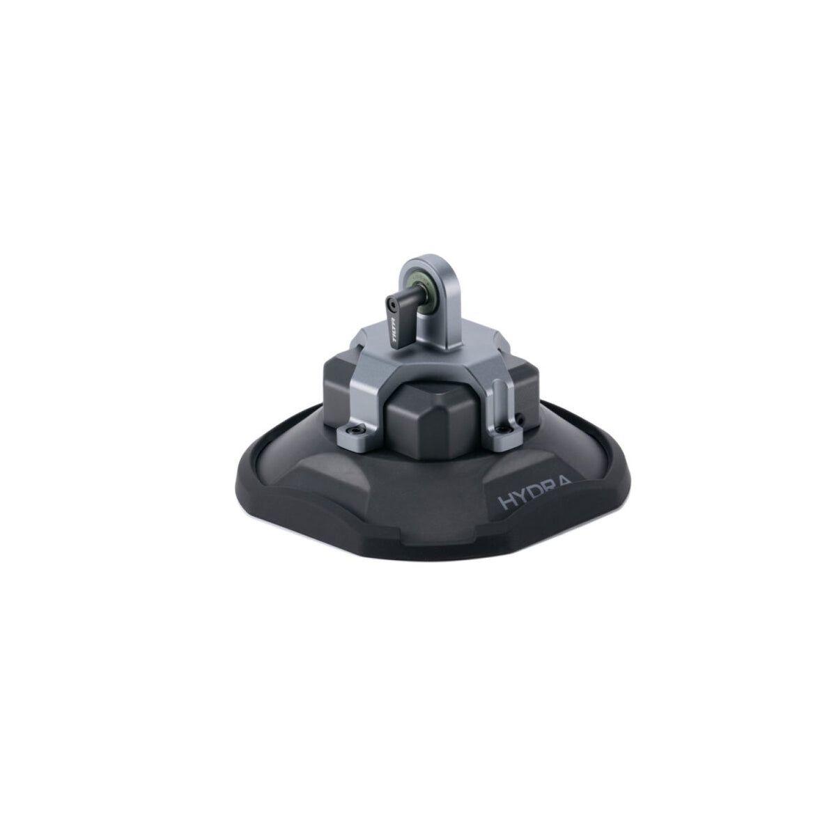 Electronic Suction Cup (4.5″) with Rosette Mounting Bracket – Titanium Grey