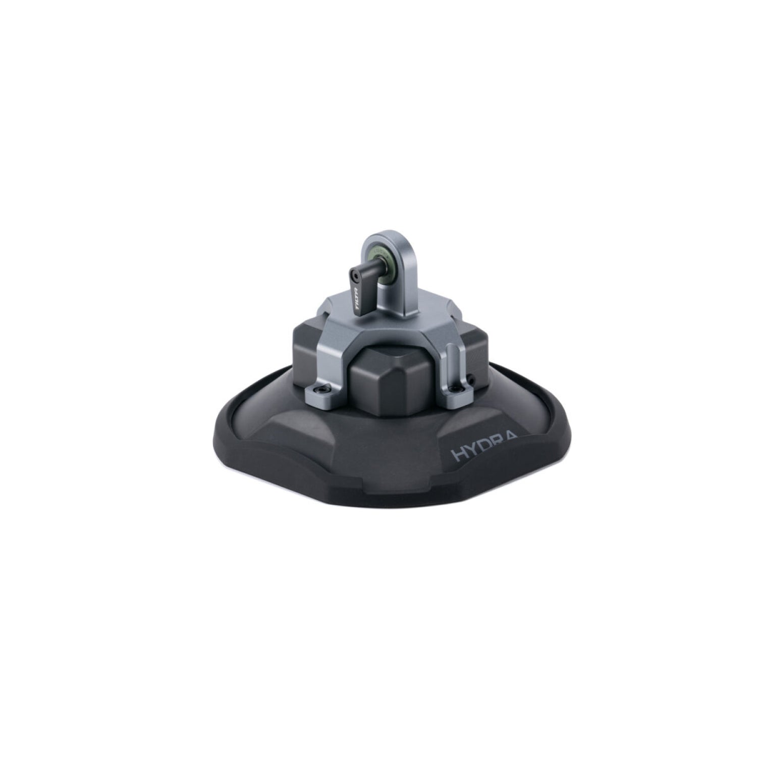 Electronic Suction Cup (4.5″) with Rosette Mounting Bracket – Titanium Grey