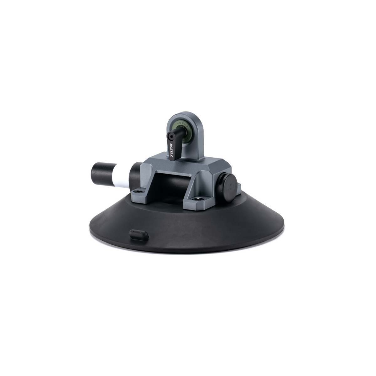 Suction Cup (6″)  with Rosette Mounting Bracket - Titanium Grey