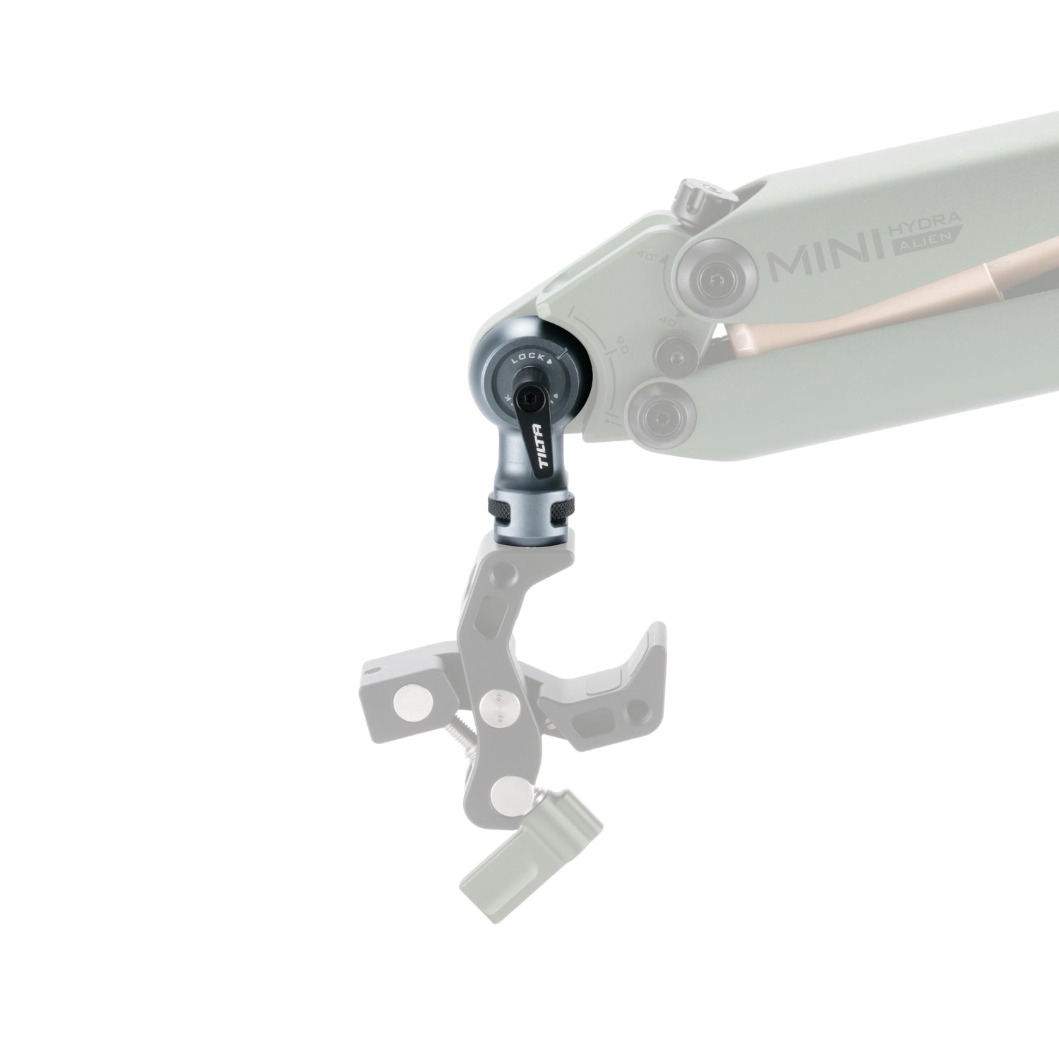 1/4″-20 Mounting Bracket for Hydra Alien Mini – Titanium Grey