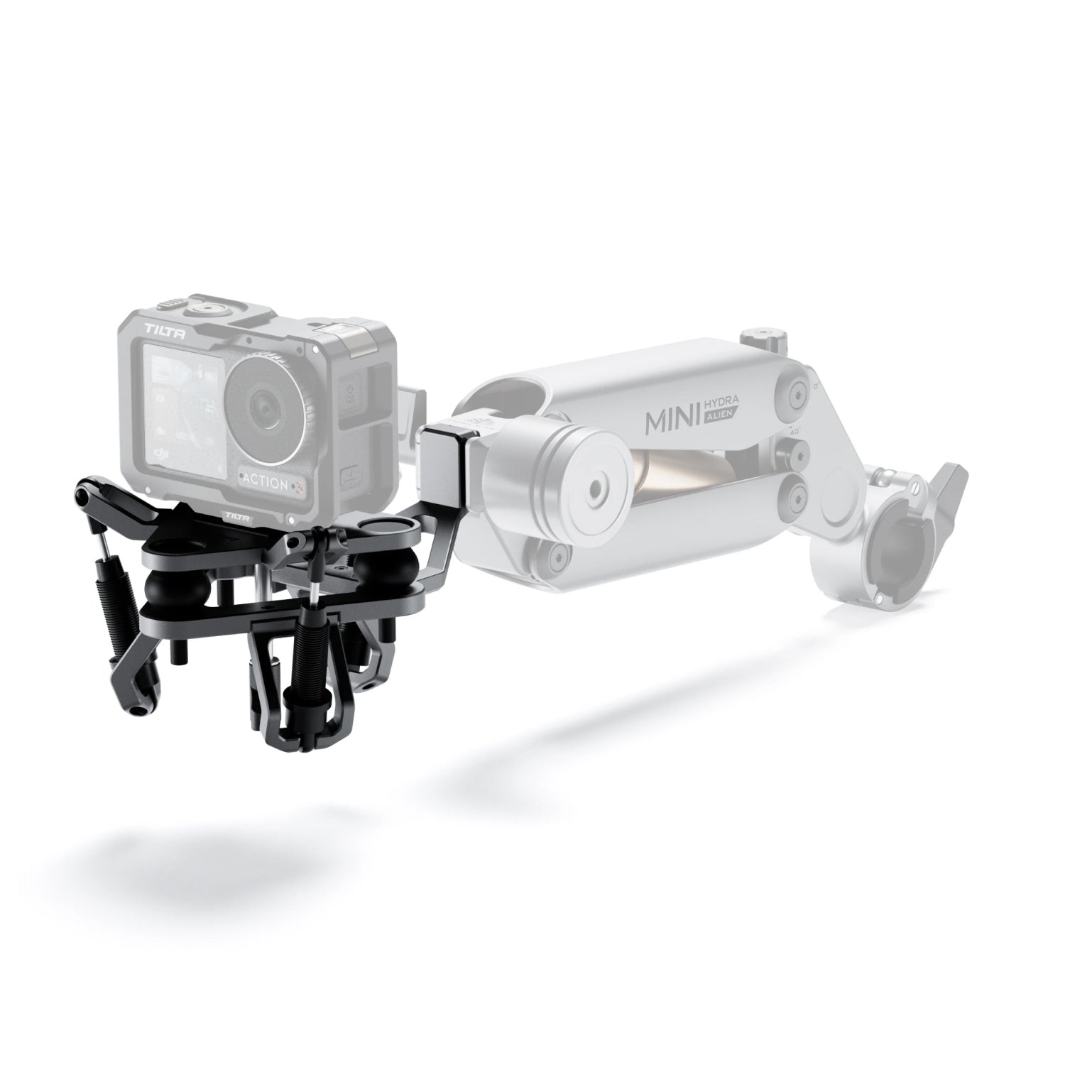 Shock Absorbing Head for Hydra Alien Mini (Universal) – Titanium Grey