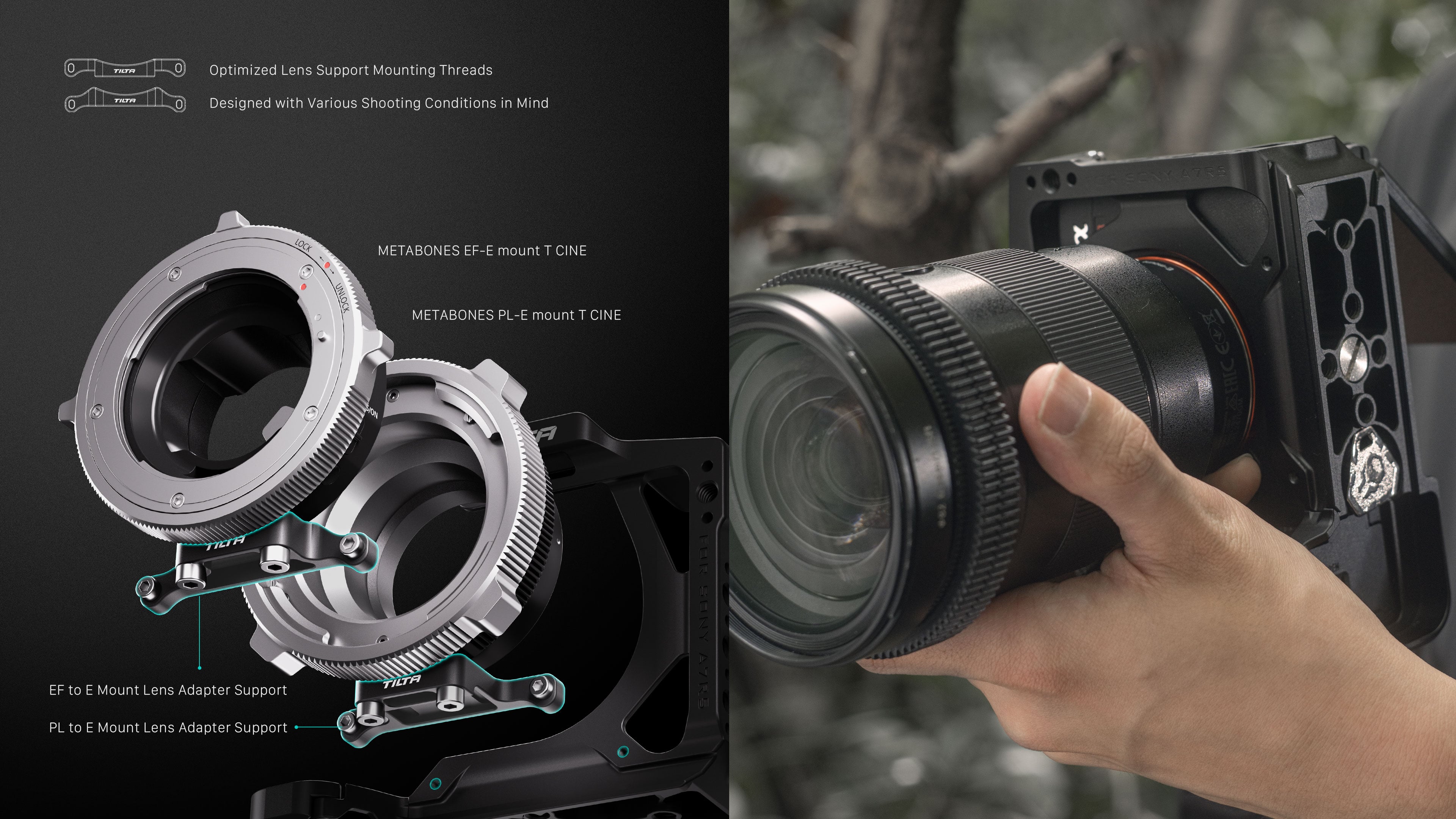 Tilta Sony a7R V Half Cage Pro Kit feature image