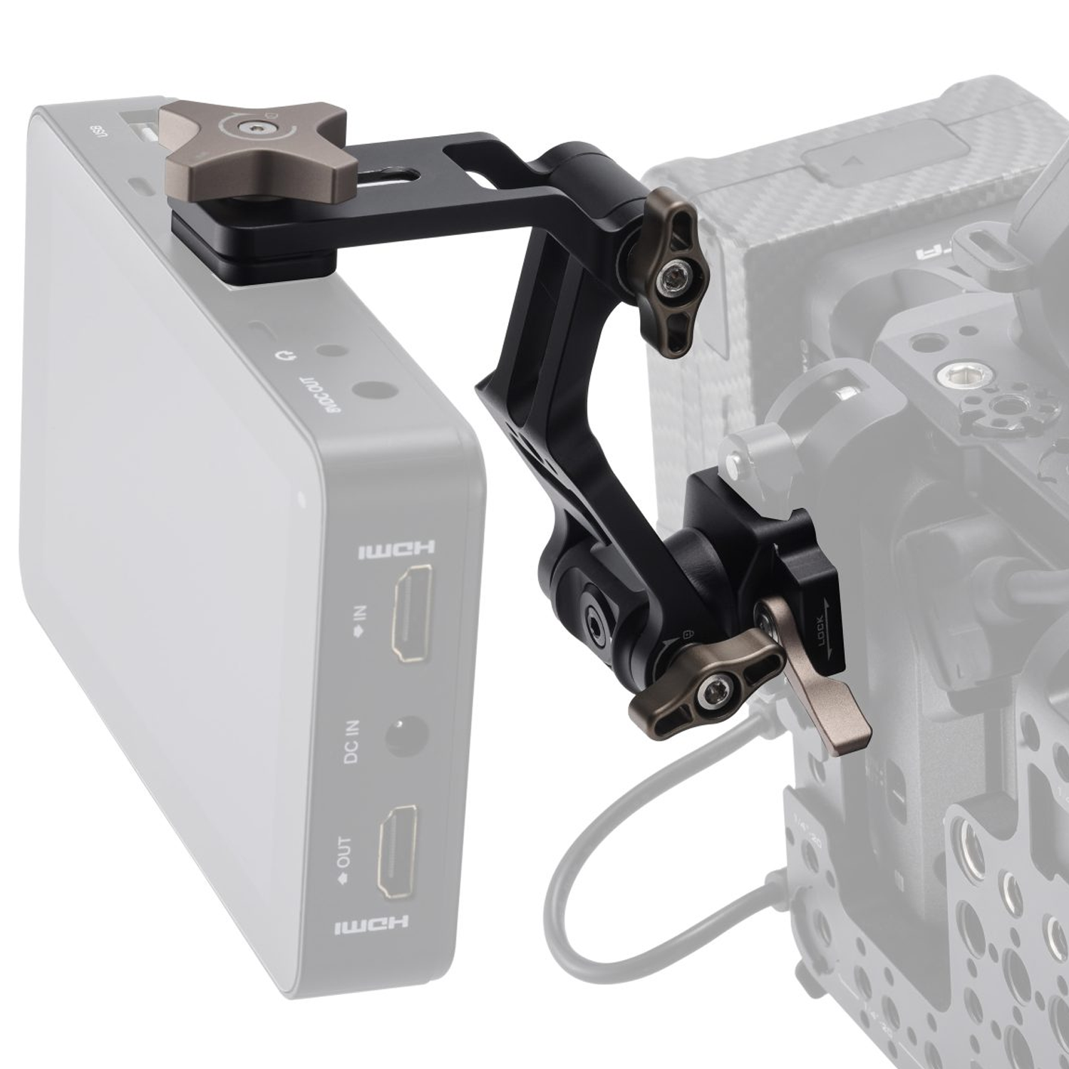 Tilta Extended Pro Monitor Mount (NATO) – Black