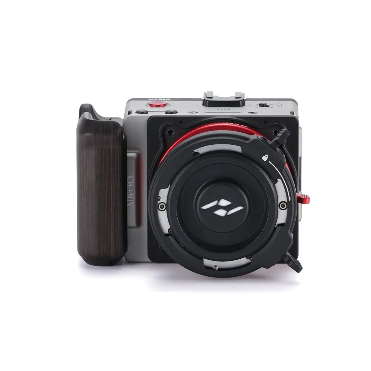 Wooden Handle Side Plate Kit for Kinefinity Vista - Black