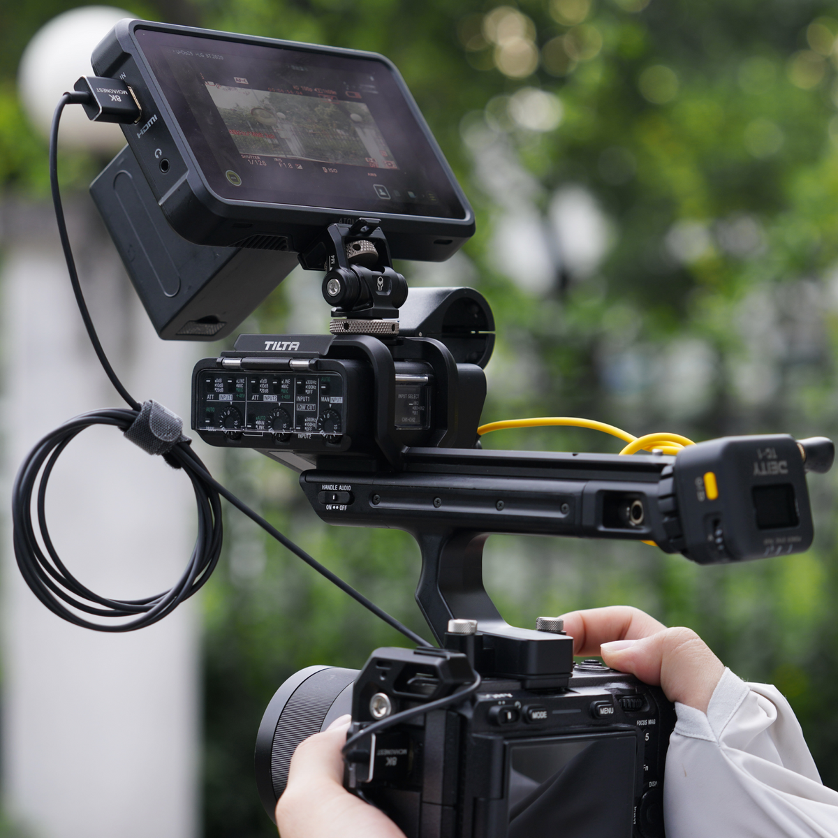 XLR Extension Bracket for Sony FX3/30/2