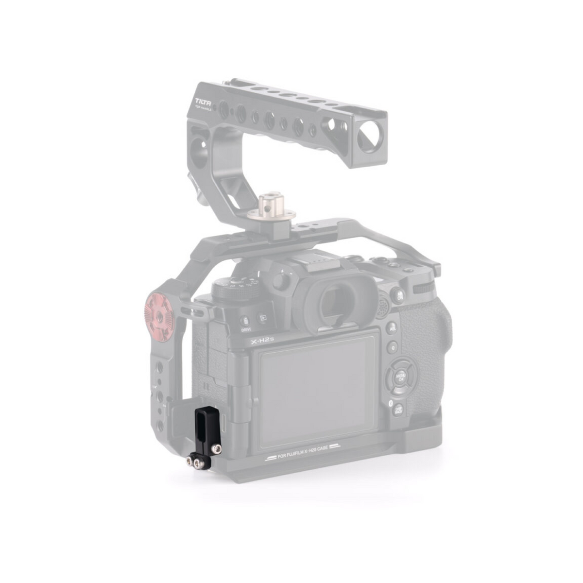 USB-C Cable Clamp Attachment for Fujifilm X-H2S - Black