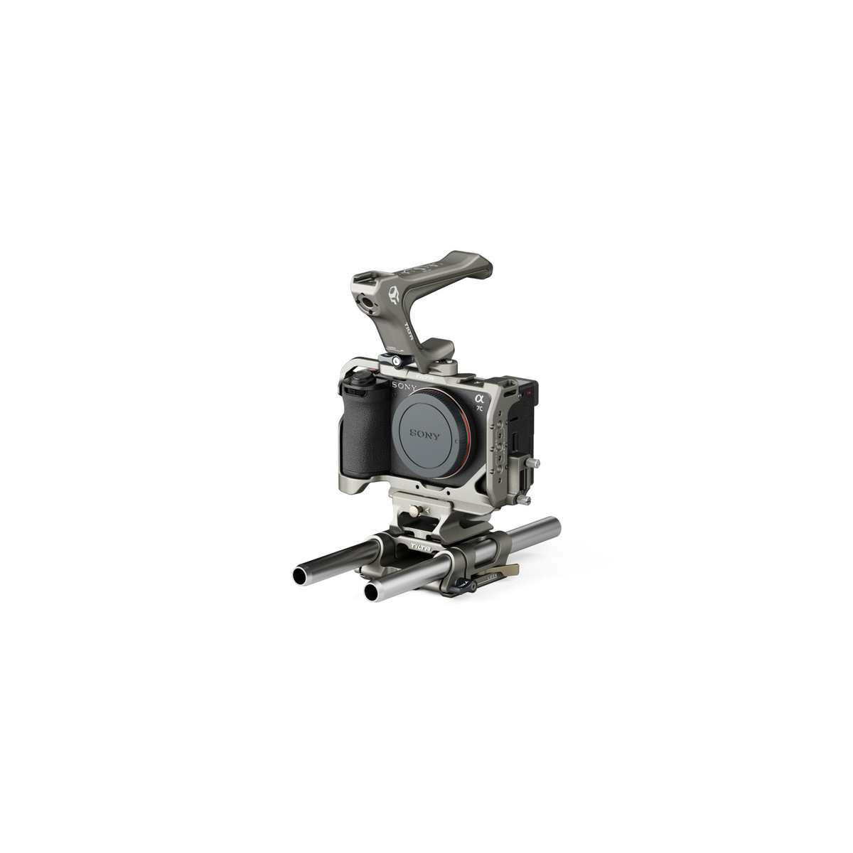 Camera Cage for Sony a7C II / a7C R Basic Kit – Titanium Gray view 1