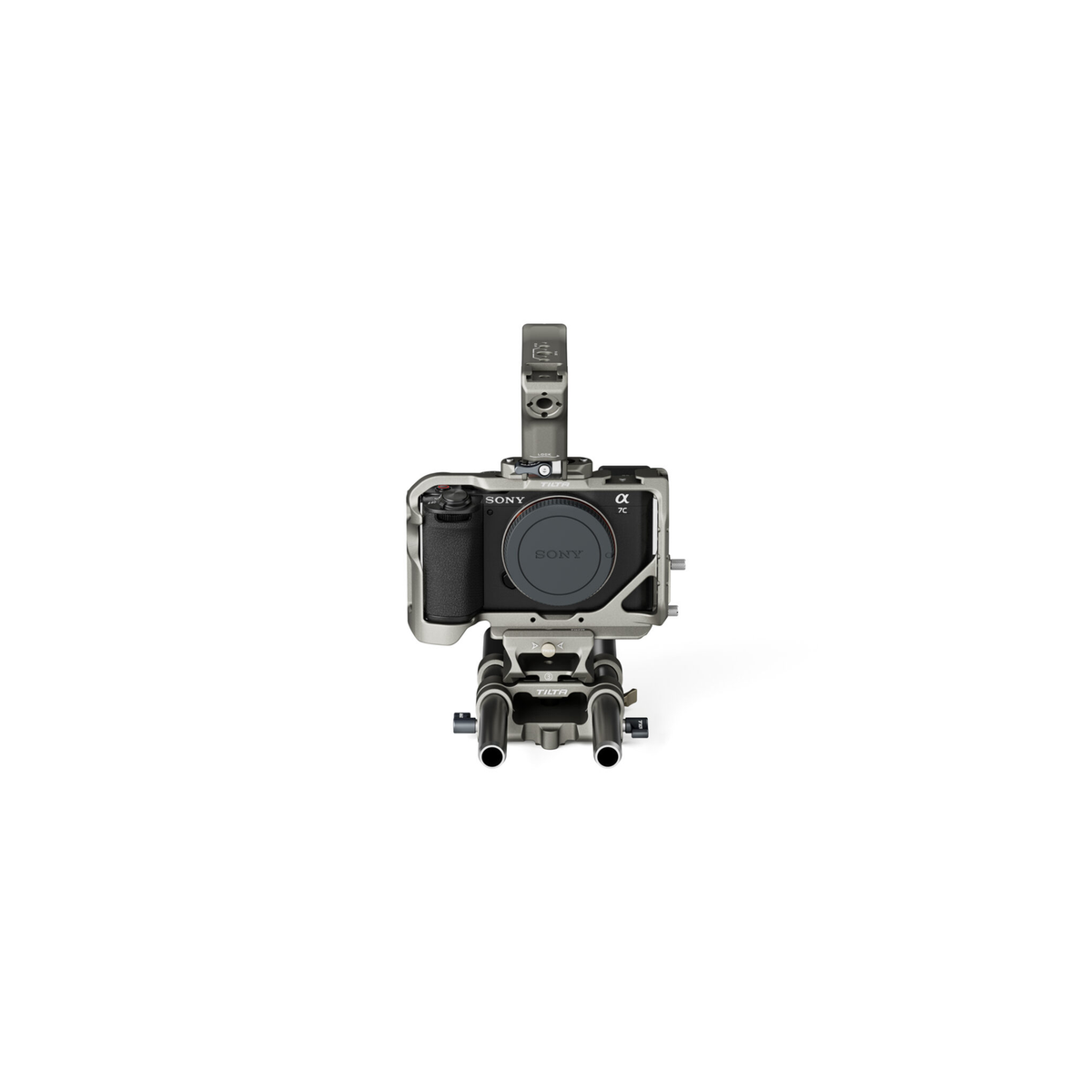 Camera Cage for Sony a7C II / a7C R Basic Kit – Titanium Gray view 2