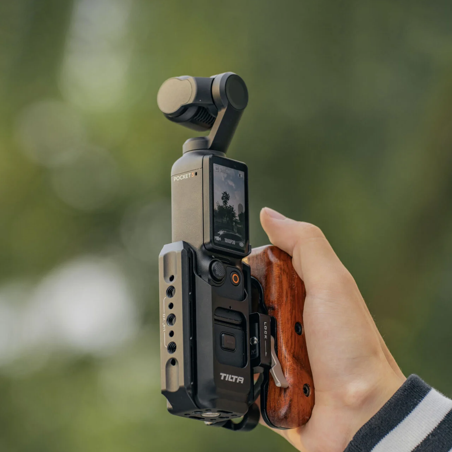 Accessory Mounting Expander for DJI Osmo Pocket 3 - Black