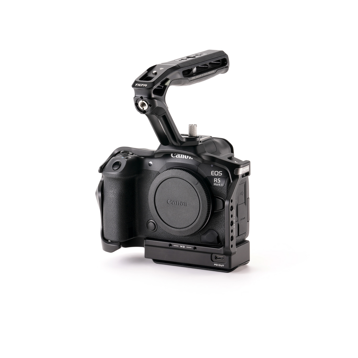 Camera Cage with Cooling System for Canon R5 Mark II Base Kit – Black