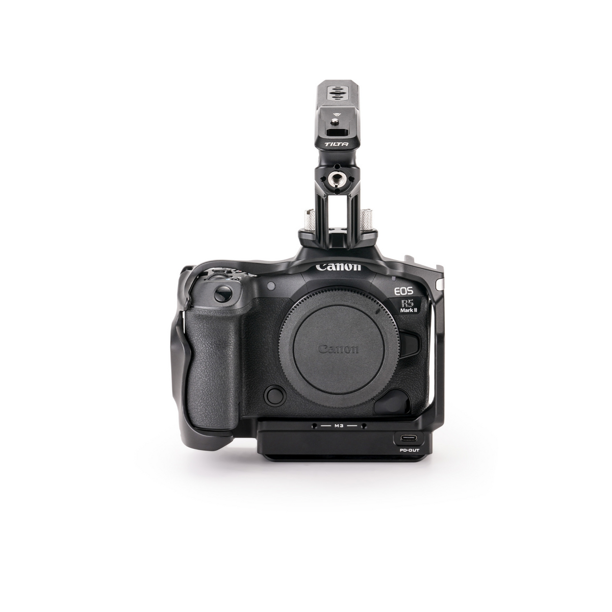 Camera Cage with Cooling System for Canon R5 Mark II Base Kit – Black