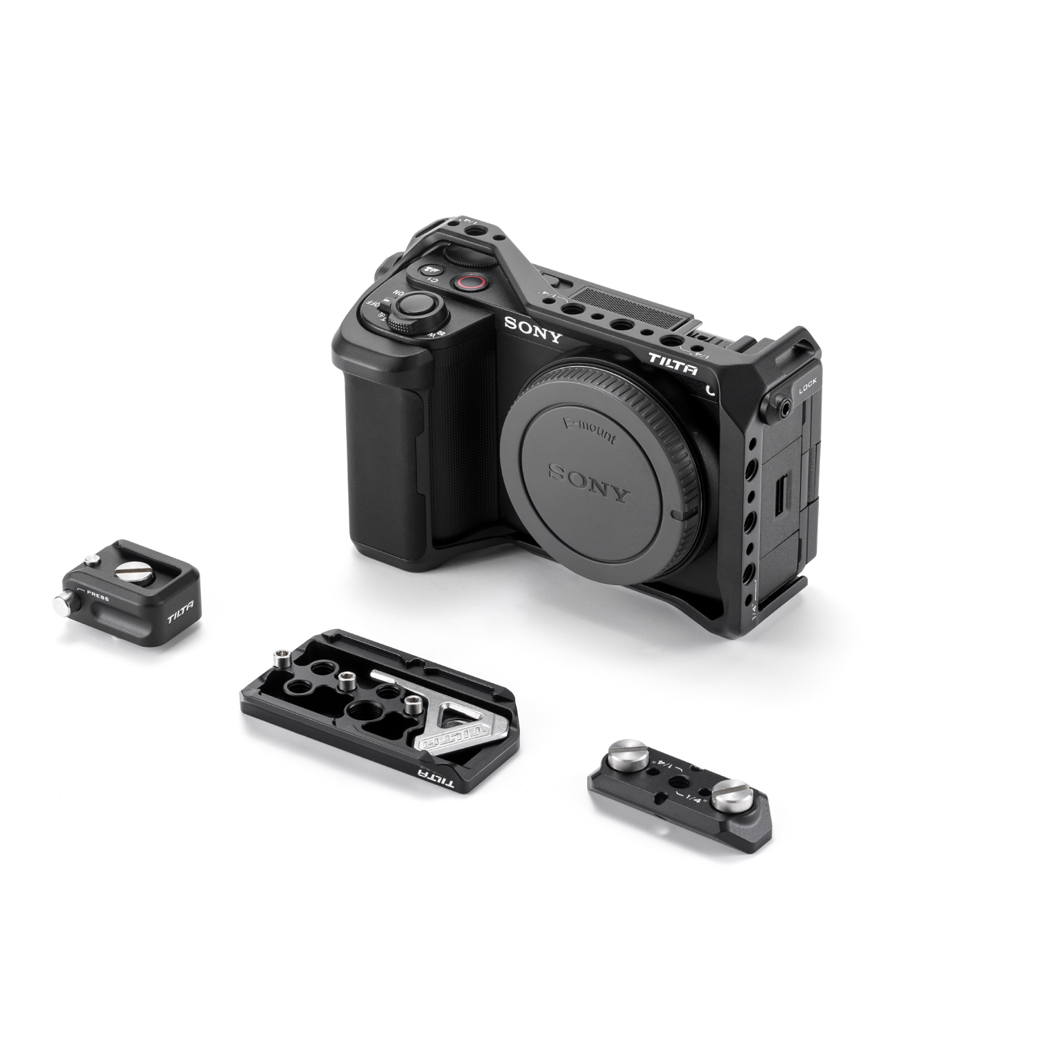 Full Camera Cage for Sony ZV-E10 II – Black