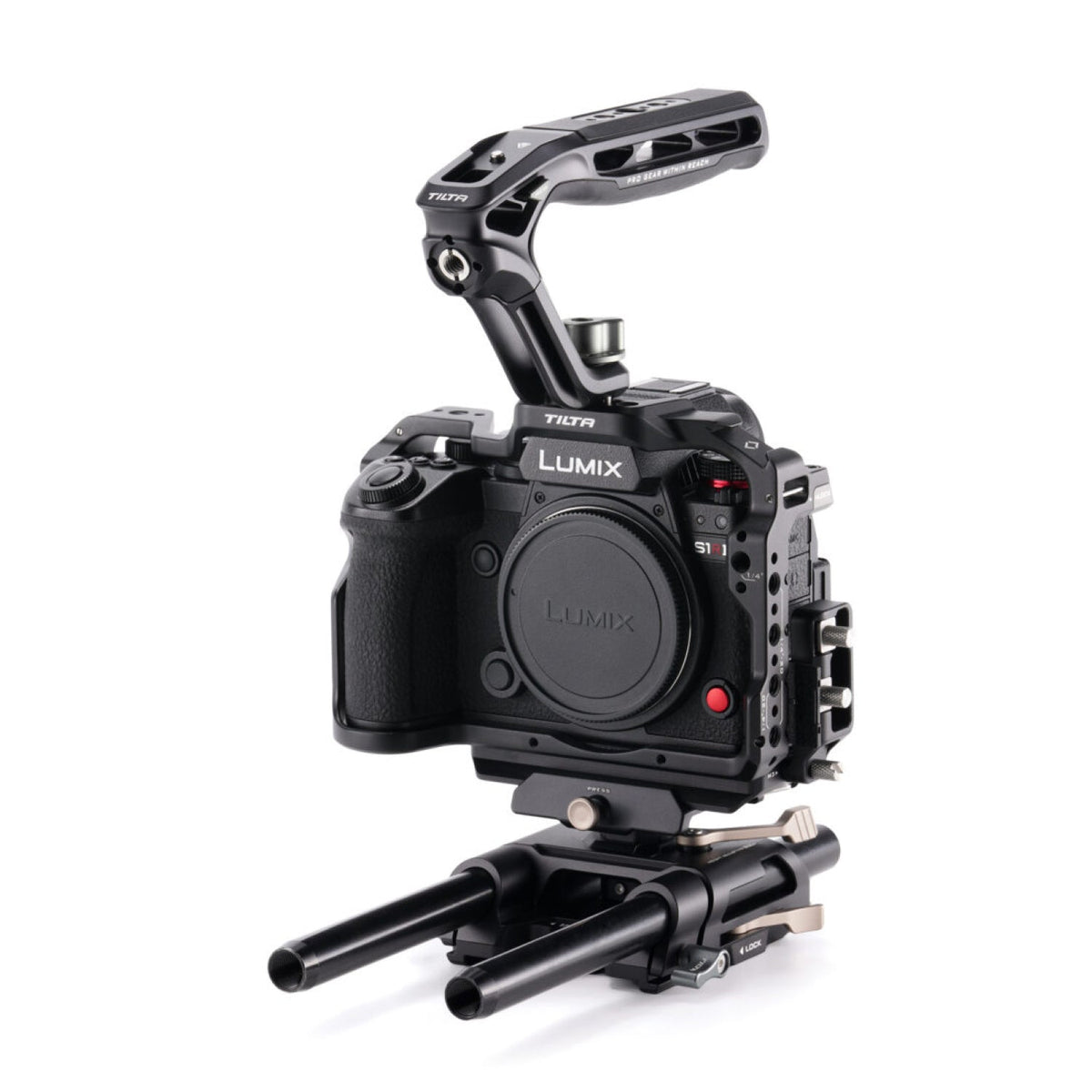 Camera Cage for Panasonic S1R II Base Kit – Black