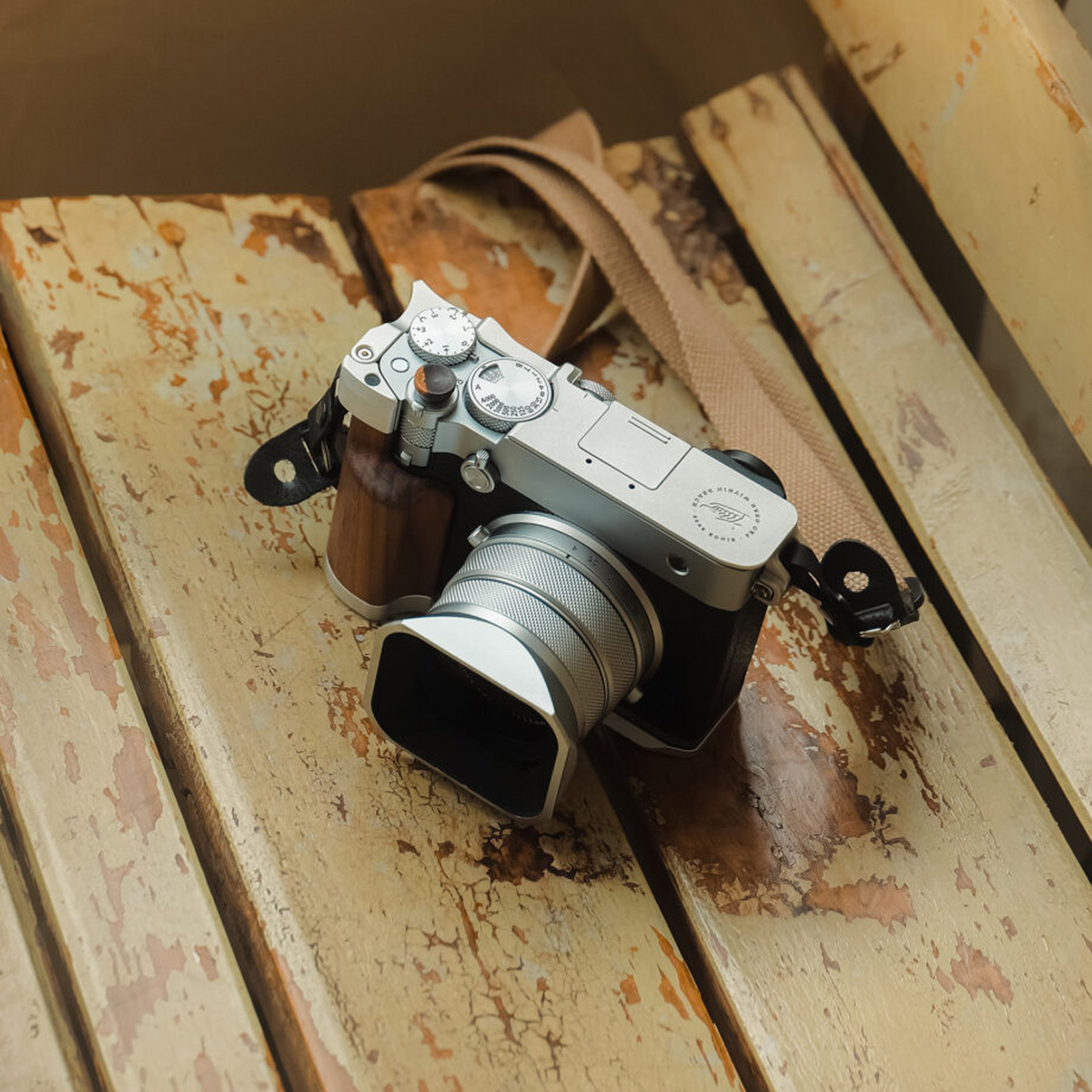 Vintage Camera Cage for Fujifilm GFX100RF Travel Kit