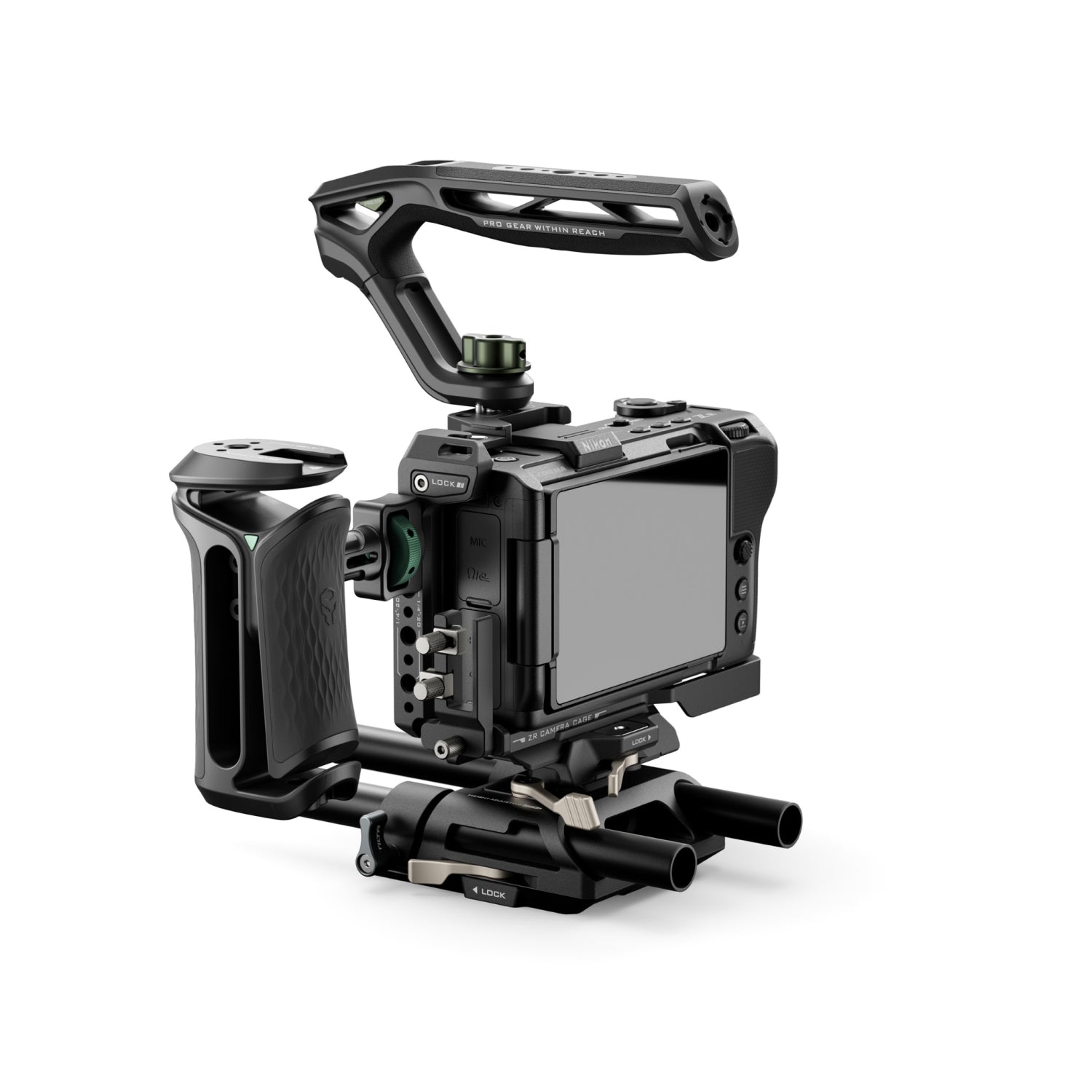 Camera Cage for Nikon ZR Pro Kit – Black
