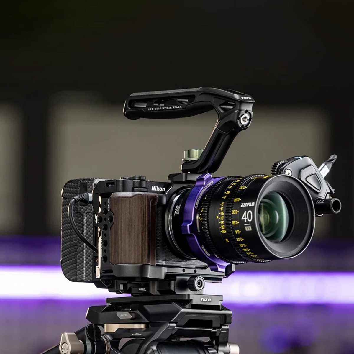 Full Camera Cage for Nikon ZR – Black