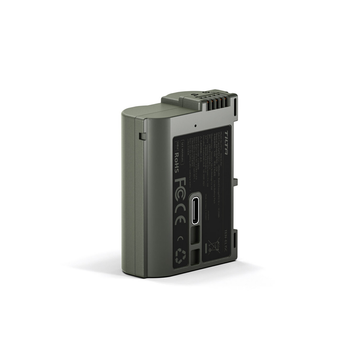 Tilta EN-EL15C Battery with USB-C Input (2400mAh) for Nikon Cameras – Green