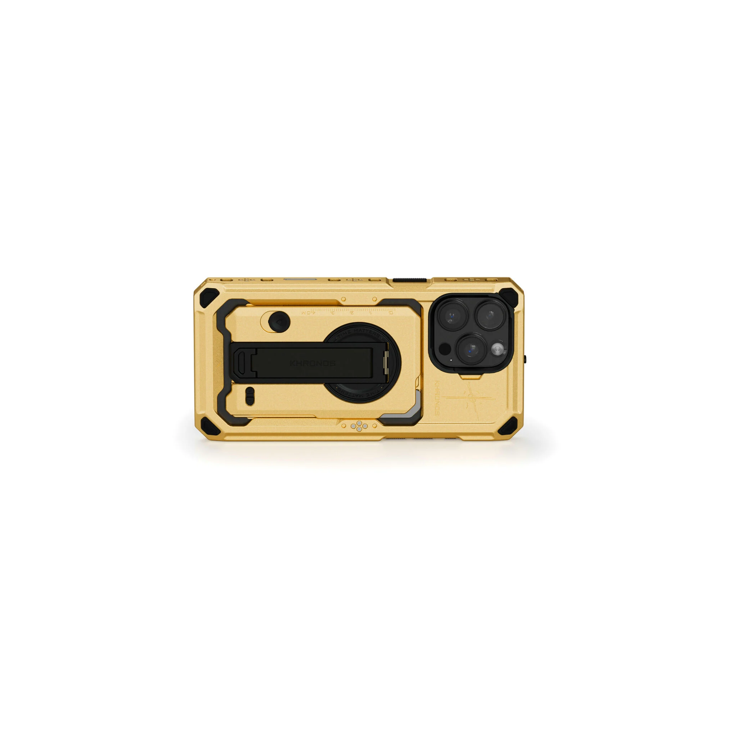 Khronos x On the Roam iPhone 16 Pro/Pro Max Case - Gold