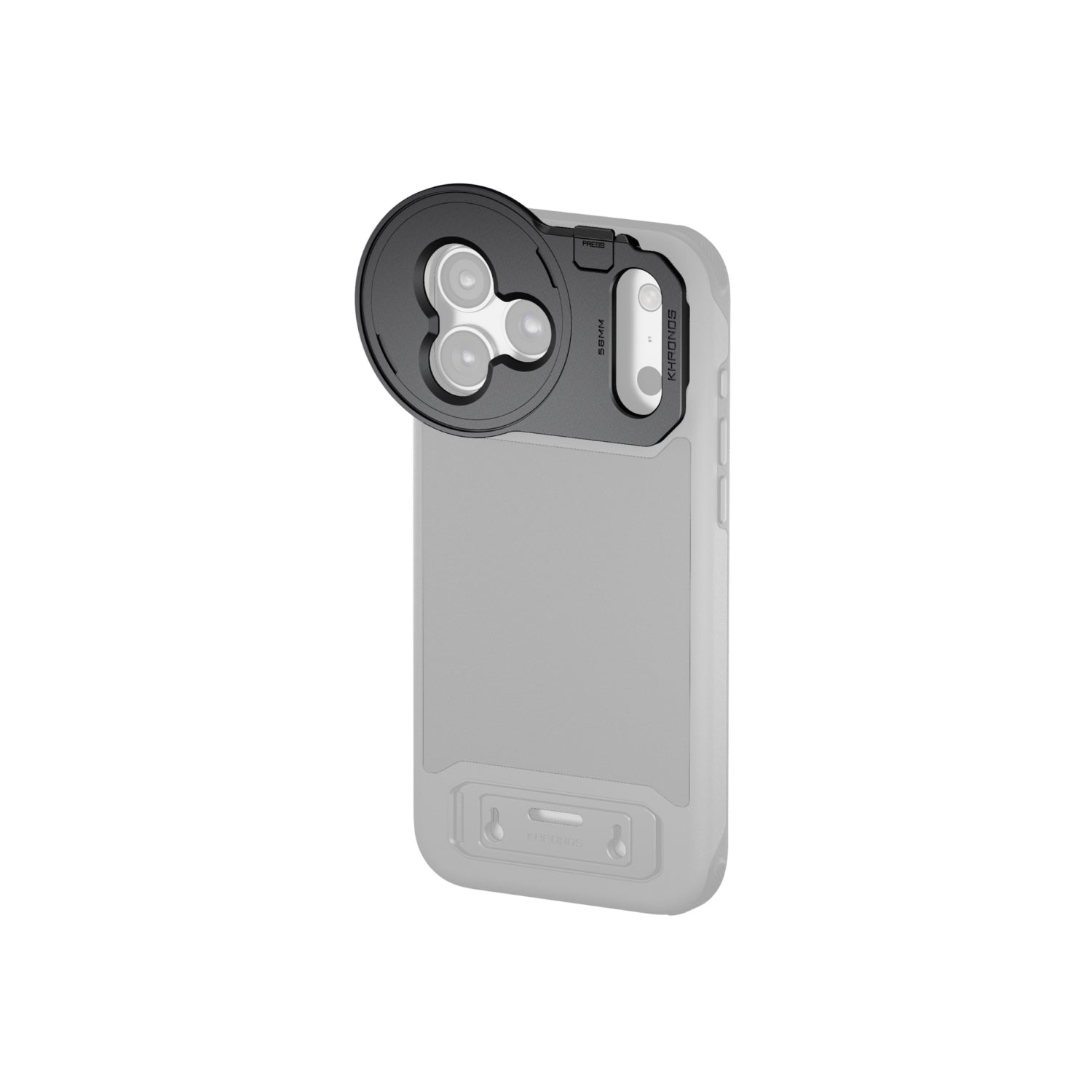 Khronos 58mm Filter Tray for iPhone 17 Pro/Pro Max