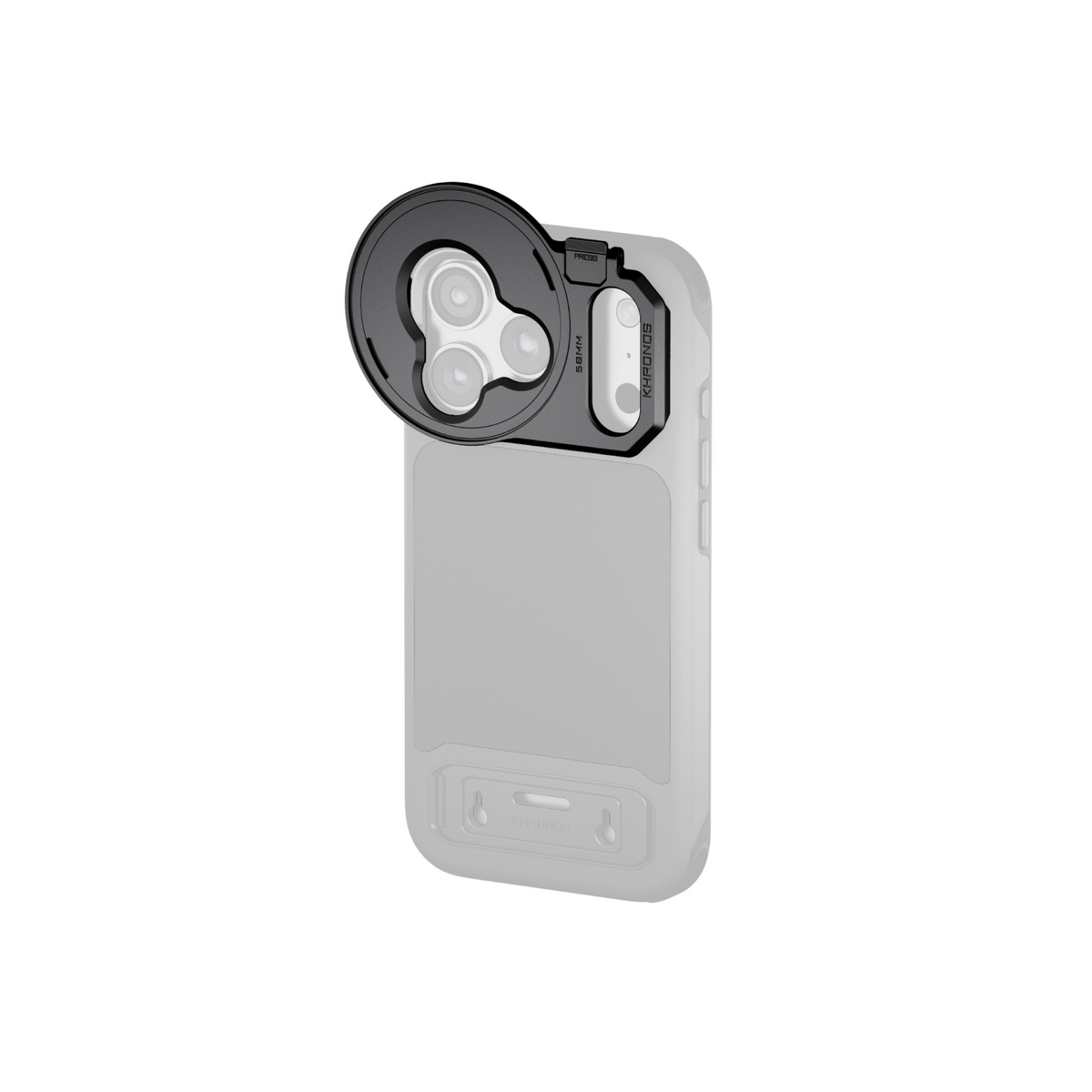 Khronos 58mm Filter Tray for iPhone 17 Pro/Pro Max