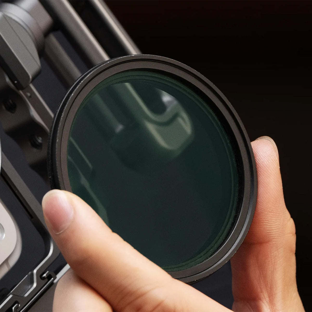 Khronos 62mm Threaded Filter Tray for Universal Smartphone Case