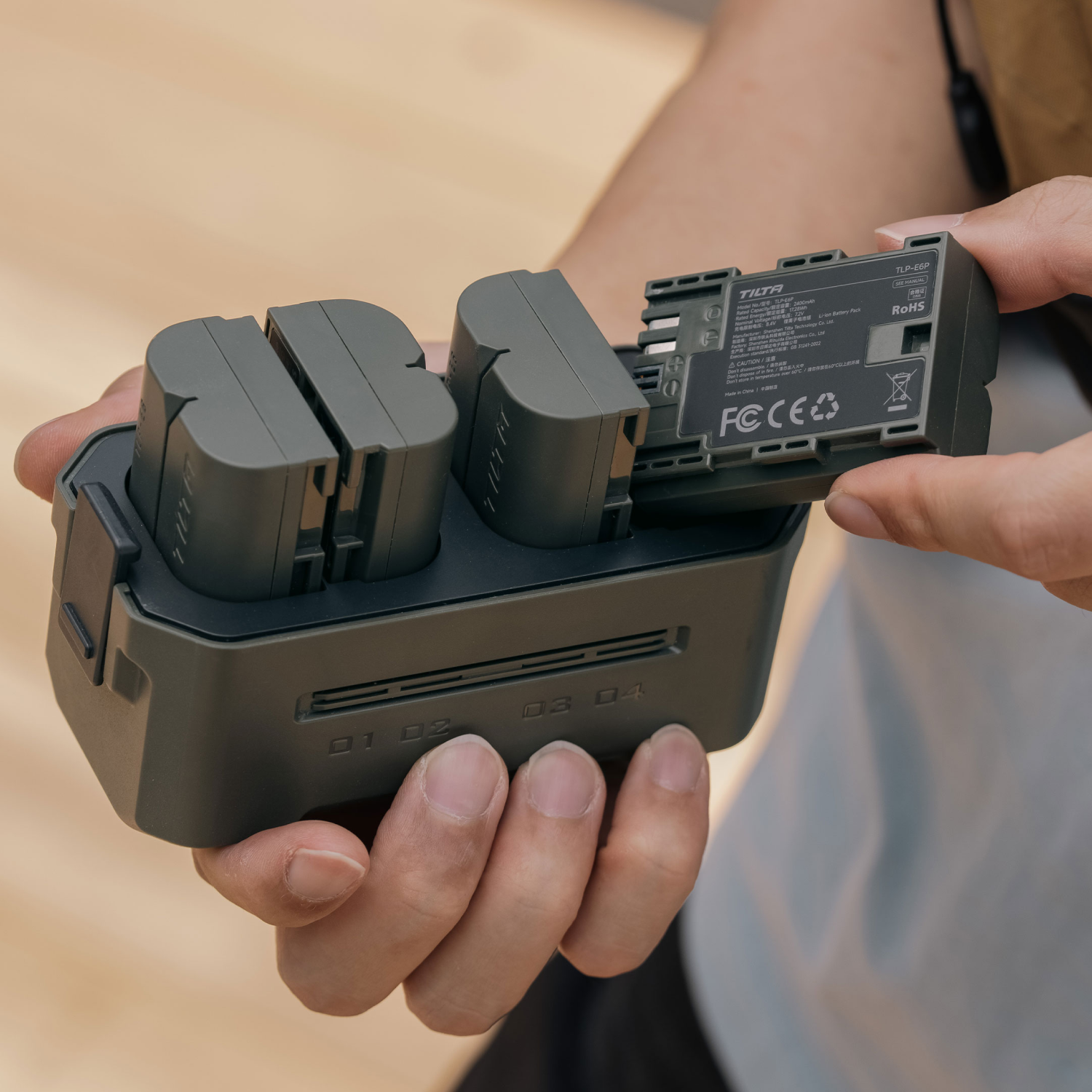 Tilta LP-E6P Battery with USB-C Input (2400mAh) for Canon Cameras
