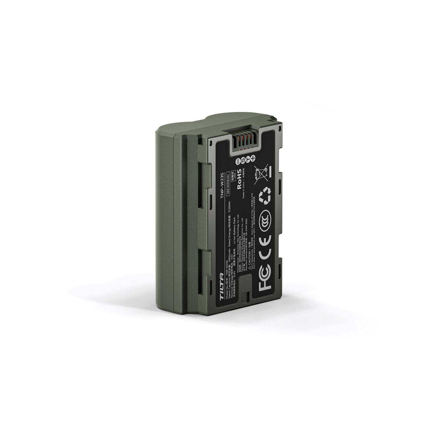 NP-W235 Battery with USB-C Input for Fujifilm Cameras (2400mAh)