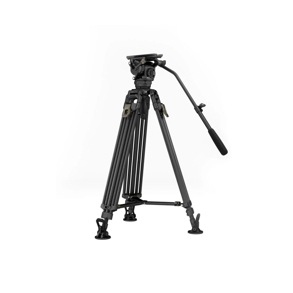 Tilta CT12 75mm Cine Fluid Head with 2-Stage One Touch Carbon Fiber Tripod Legs (12KG)