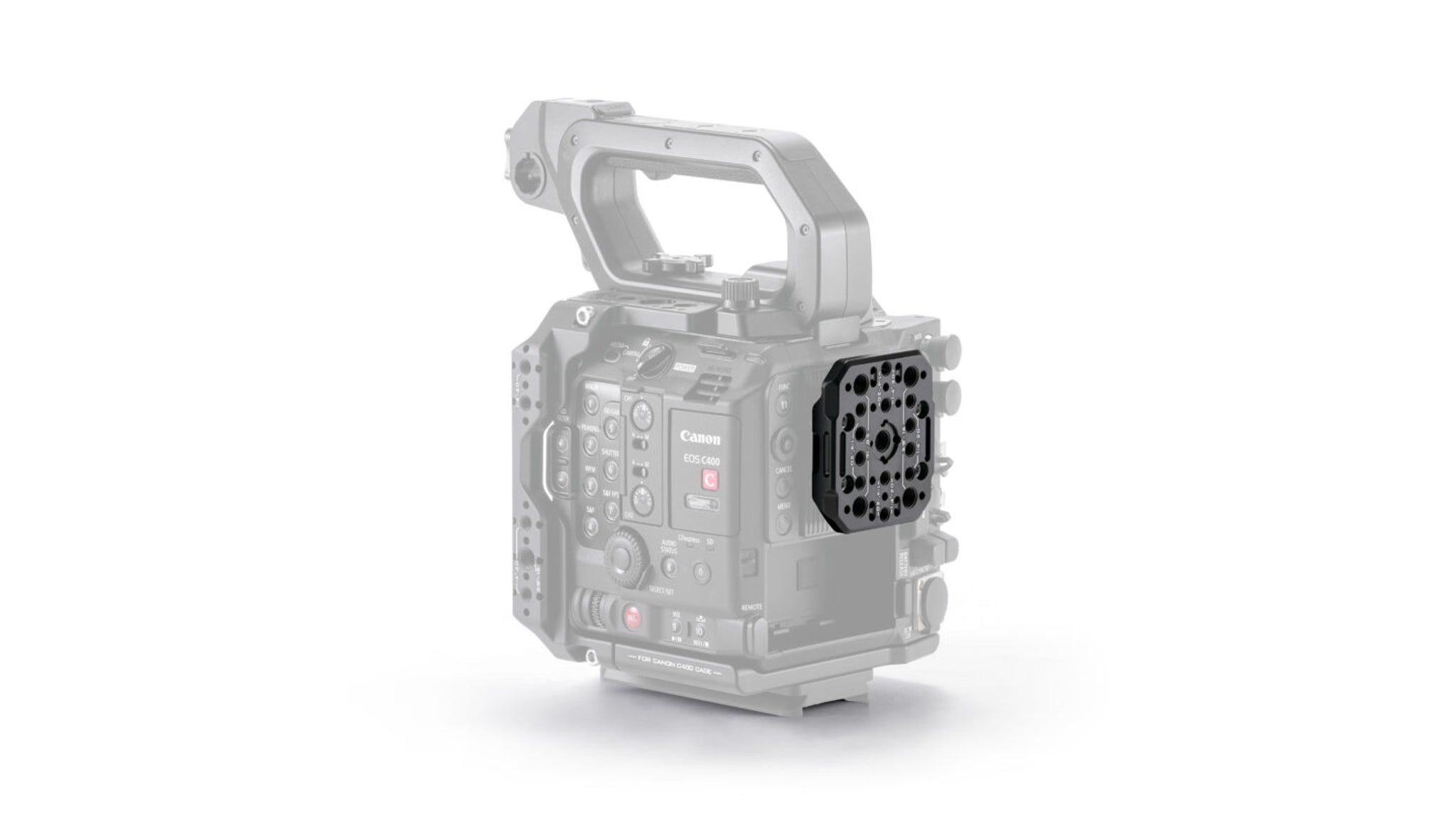 Rear Accessory Mounting Plate for Canon C400