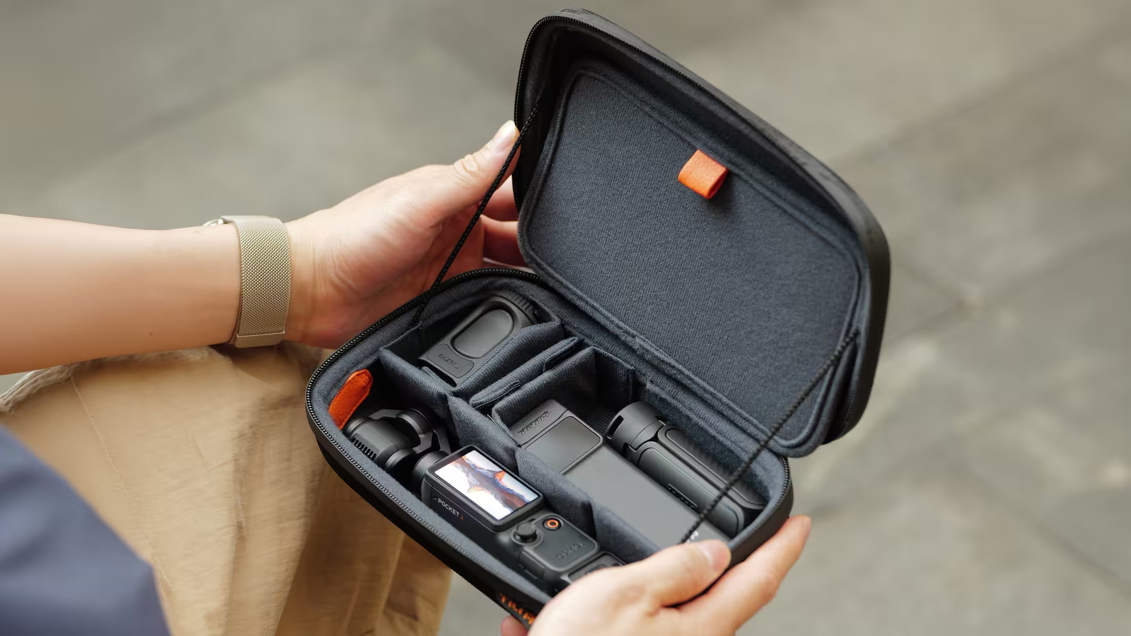 Universal Carrying Case for Action Cameras