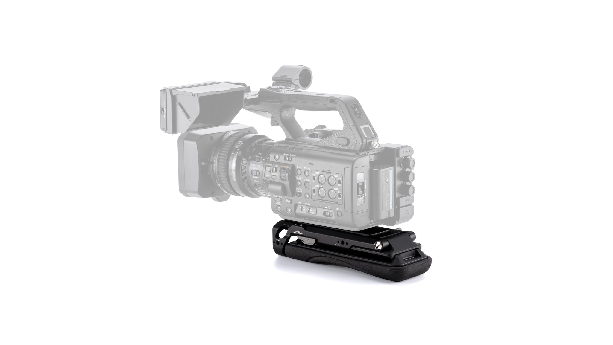 Tilta Extendable Shoulder Pad Baseplate for Camcorders – Black