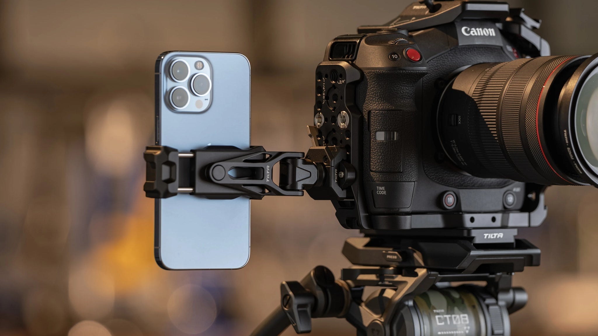 Tilta Rotatable Phone Mounting Bracket V2 – Black
