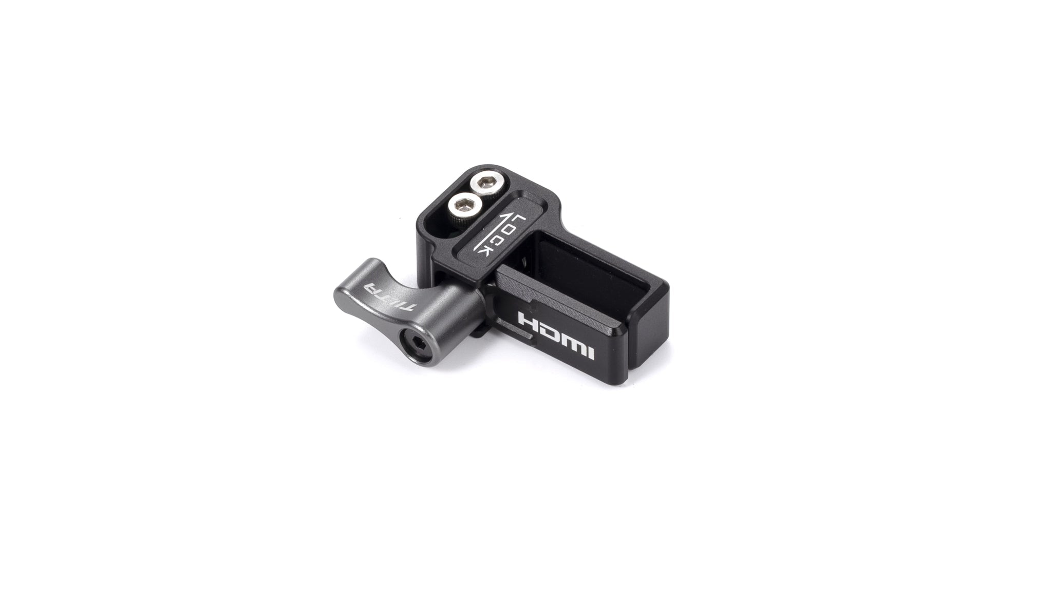 HDMI Clamp Attachment for Panasonic GH6 - Black