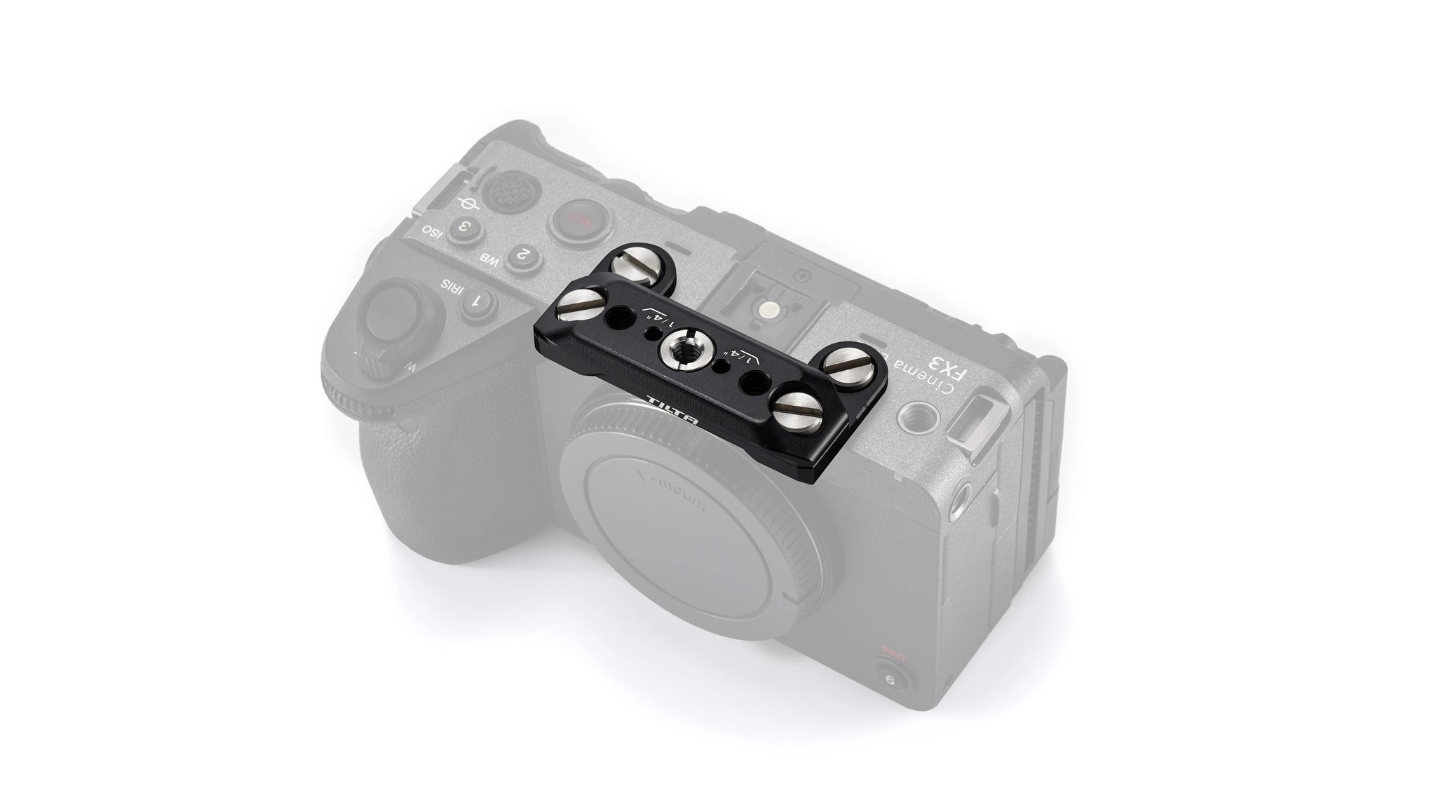Hot Shoe Top Plate for Sony FX3/FX30 V2 – Black