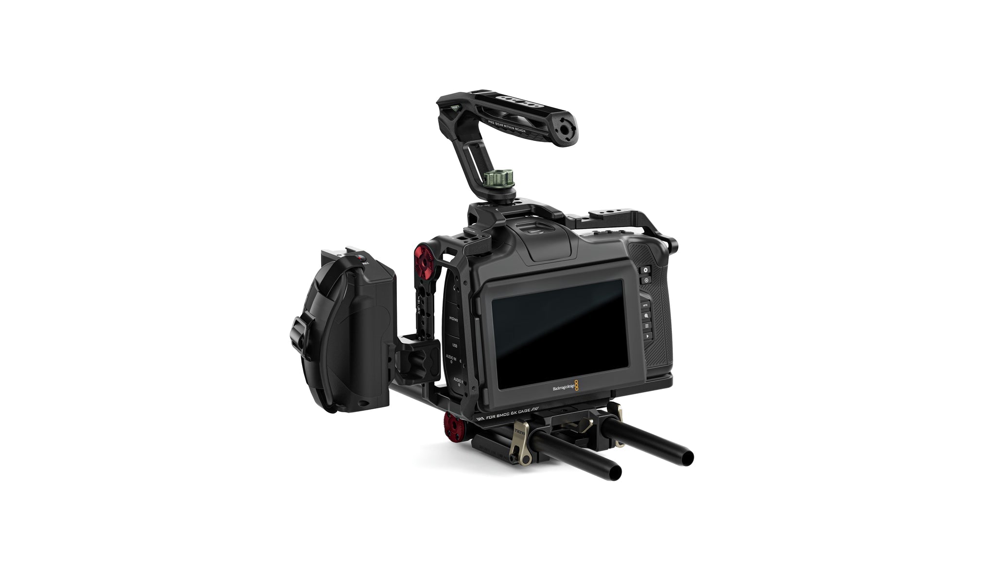Camera Cage for BMCC 6K Advanced Kit - Black