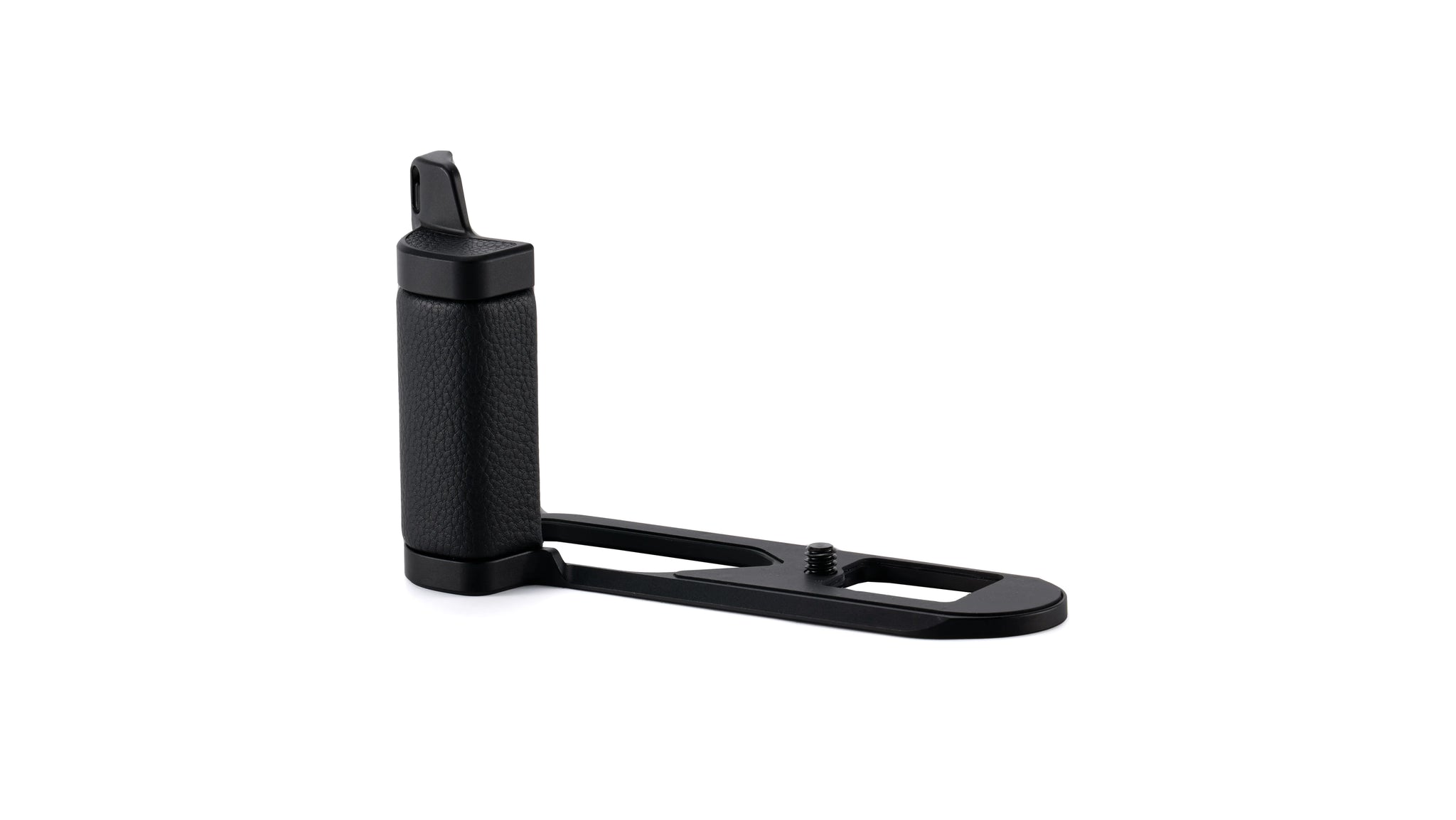 Mounting Baseplate with Leather Grip for Leica Q3 - Black