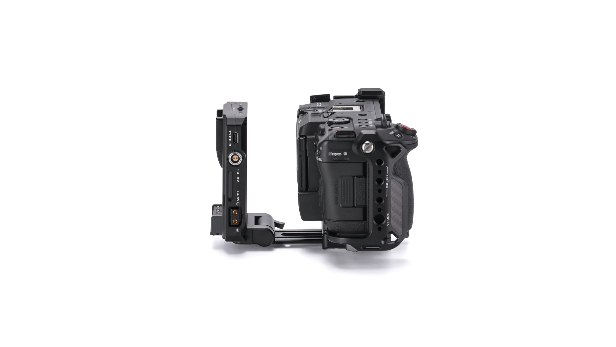 Camera Cage for Canon C50 Power Kit – Black