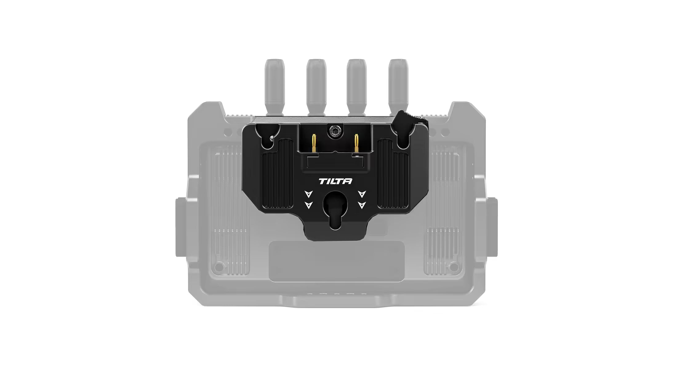 #battery plate_gold mount